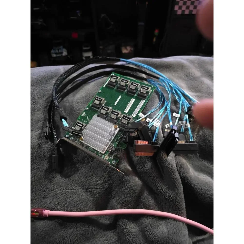 HP 876907-001 28-Port SAS 12Gb/s Expander AEC-83605/HP2 (727525-002)